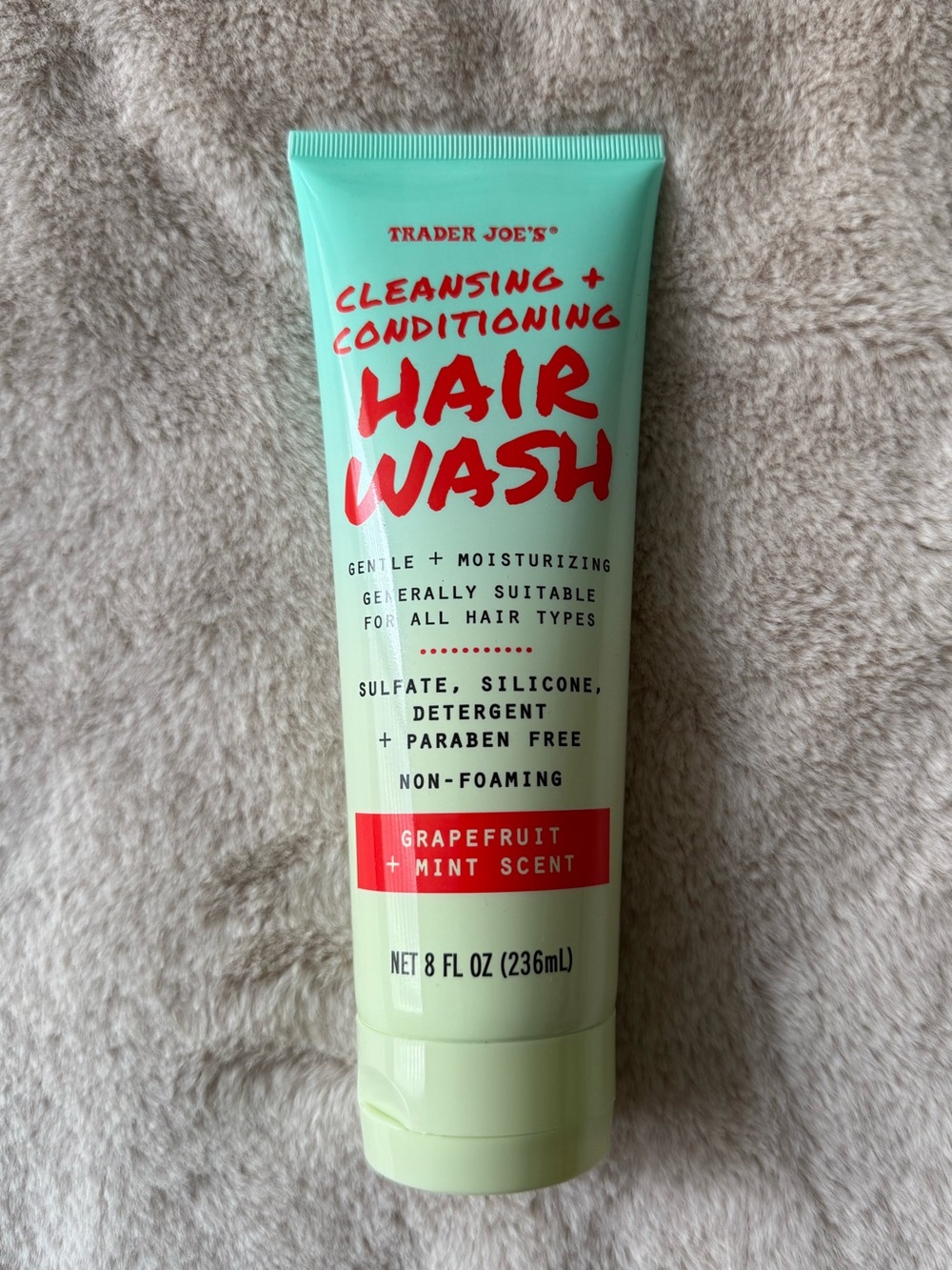 NWT Trader Joe’s Cleansing + Conditioning Hair Wash